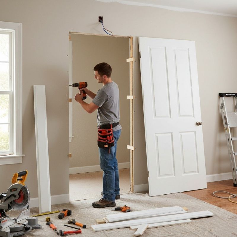Interior Door Installation detail