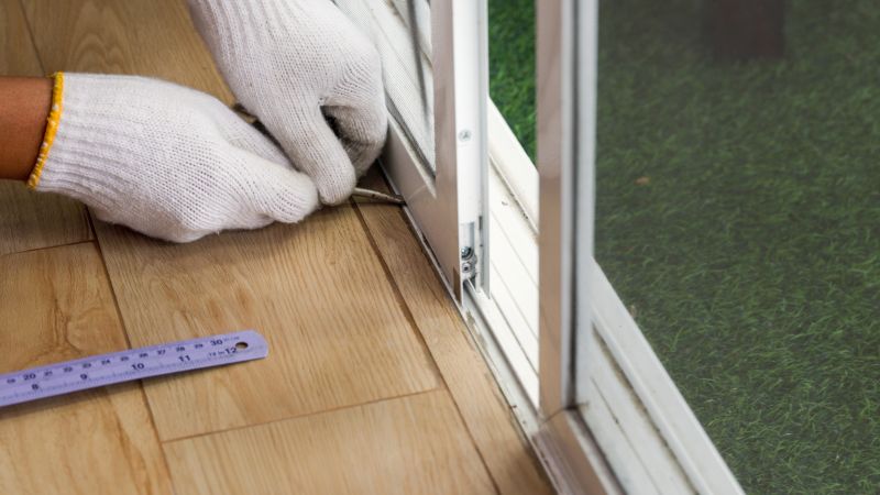 Patio Door Track Repair